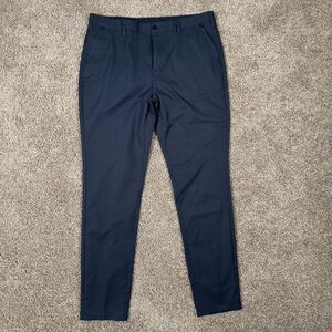 Jack Archer Pants Mens 36x34 Blue Stretch Slim Fit Chino Tech Casual Travel
